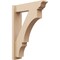 Ekena Millwork 5 1/2-in W x 20-in D x 28-in H Balboa Trad Rough Cedar Woodgrain TimberThane Outlooker, Primed Tan OUTUR055X20X28BOA04RCPR - alternate 1